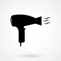 Hairdryer - vector icon