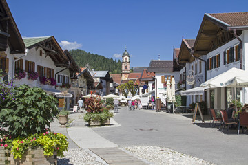 Mittenwald - Flaniermeile im Zentrum