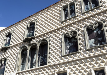 Lisbon Casa dos Bicos.