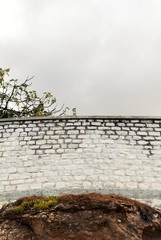 old stone wall