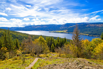 Blick auf den Schluchsee vom Bildstein