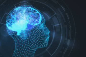 Artificial intelligence concept