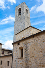 Fototapeta na wymiar San Gimignano - Geschlechtertrum - Italien