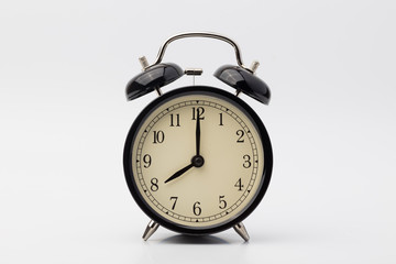 alarm clock, eight o'clock

