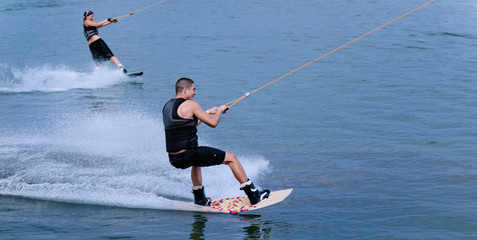 Wakeboarders