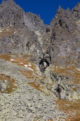High Tatra Mountains in autumn, Slovakia