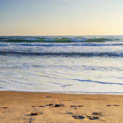 Strand von Cadiz an der Costa de la luz