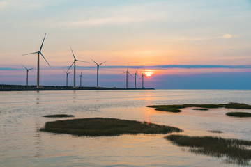 Gaomei wetlands scenery