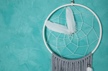White gray dream catcher