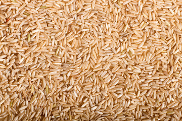 Texture of  brown rice.
