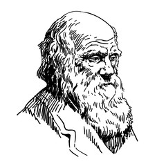 Charles Robert Darwin - obrazy, fototapety, plakaty