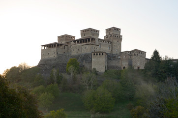 Fototapeta na wymiar Castello di Torrechiara - Parma