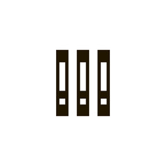 Folders Icon. flat design