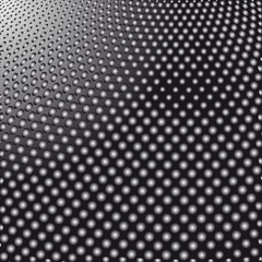 Vector abstract dotted background. Black and white halftone effect vector illustration.