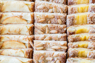Detail Assorted pastries