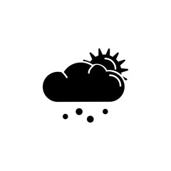 sunny hail icon