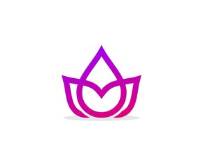Fototapeta premium Lotus logo