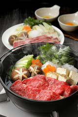 すき焼き　Japanese Sukiyaki