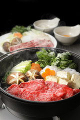 すき焼き　Japanese Sukiyaki