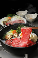 すき焼き　Japanese Sukiyaki