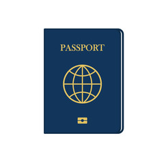 Passport illustration. Vector, illustraion. Isolated.
