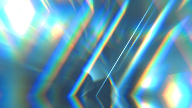 blurred rainbow lights abstract background