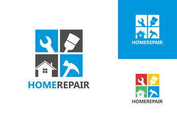 Home Repair Logo Template Design