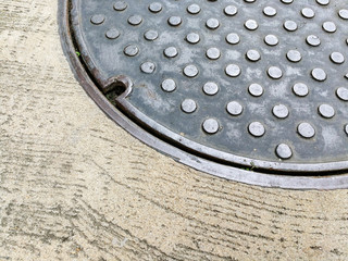 Circle Drain hose made from steel., pipe drain metal., Steel drainage cap