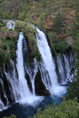 Fototapeta na wymiar Waterfall Burney in California, USA