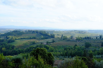 Fototapeta na wymiar Tuscany lanscape