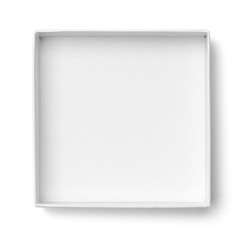 Box White Open Top