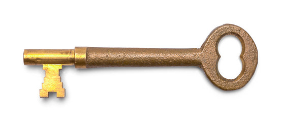 Brass Skeleton Key