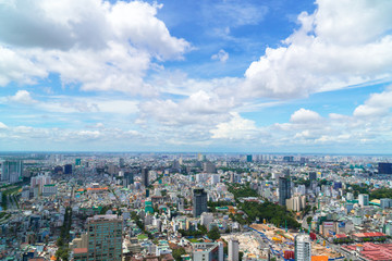 Ho Chi Minh city | Saigon from the top view in Bitexco