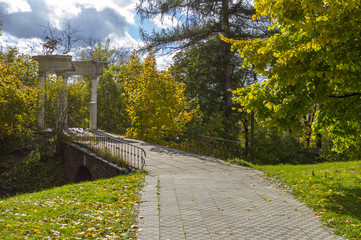 The state Museum estate Arkhangelskoye, Moscow region, Krasnogorsk district.