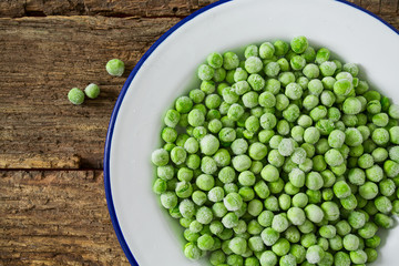 frozen peas