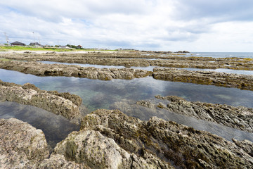 千葉・南房総の海岸の風景