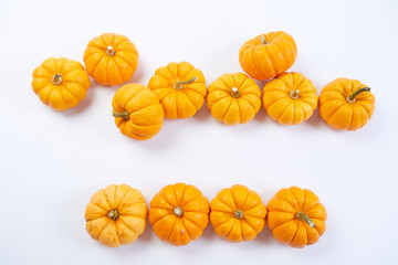 fresh pumpkins