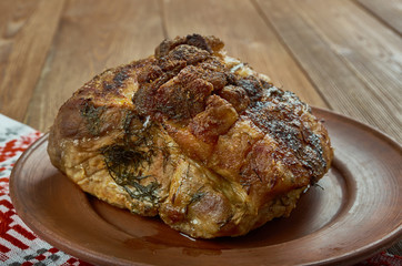 German fried pork loin