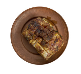 German fried pork loin