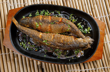 Chinese Steamed Trout