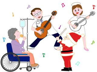 医療スタッフのクリスマスコンサート