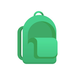 School bag vector illustration