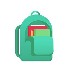 School bag vector illustration