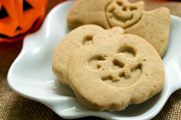 Halloween homemade cookies