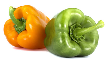 Bulgarian pepper isolated on white background