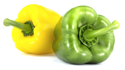 Bulgarian pepper isolated on white background