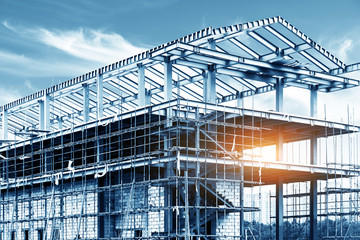 Steel frame structure