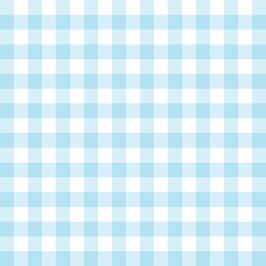 Background seamless pattern gingham tablecloth in blue