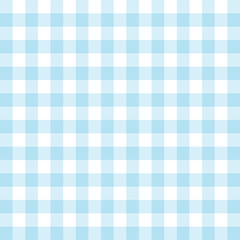 Background seamless pattern gingham tablecloth in blue