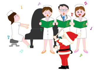 医療スタッフのクリスマスコンサート